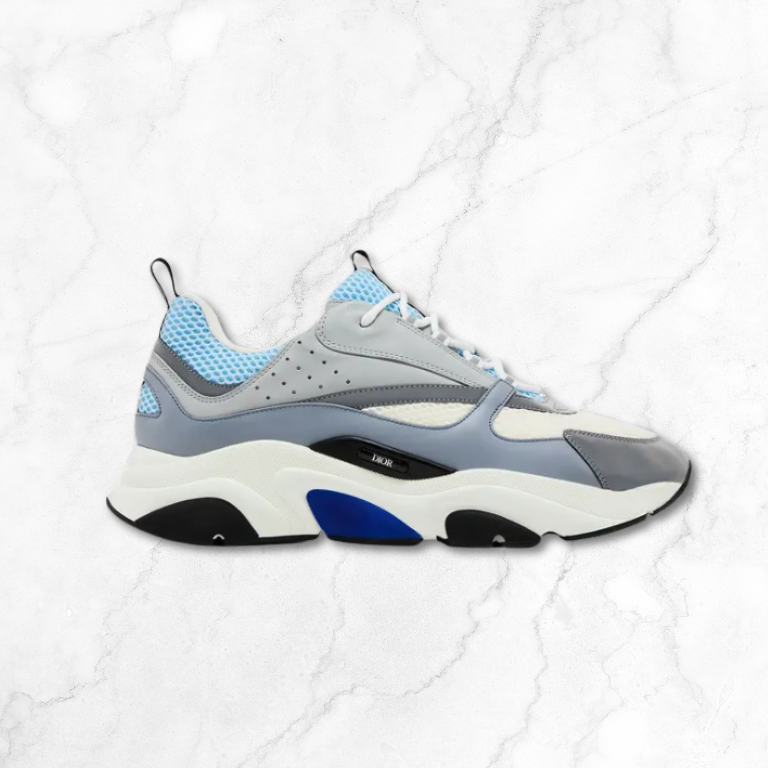 White Blue Sneakers