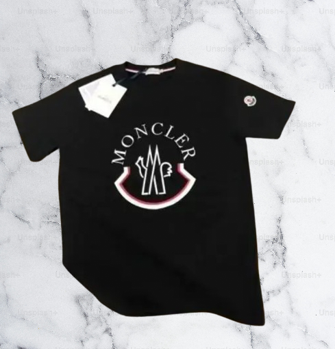 BLACK SEMI CIRCLE T-SHIRT