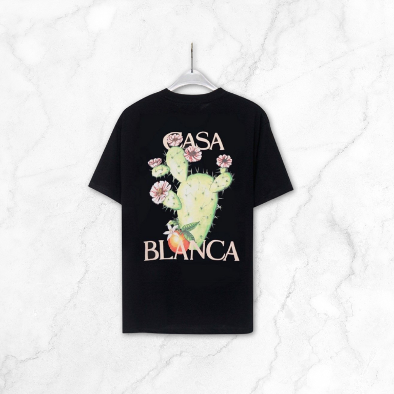 Black Cactus Graphic T-Shirt