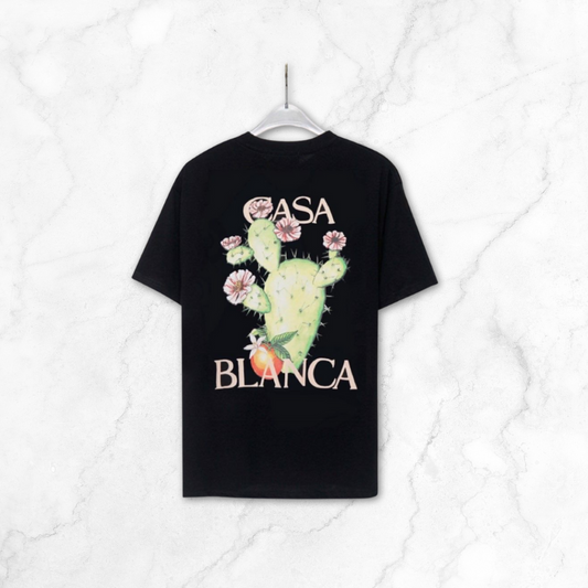 Black Cactus Graphic T-Shirt
