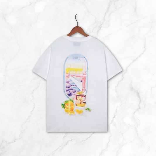White Airline T-Shirt