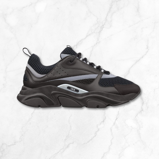 Black Reflective Sneakers